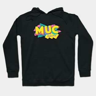 Munich, Germany Retro 90s Logo Hoodie